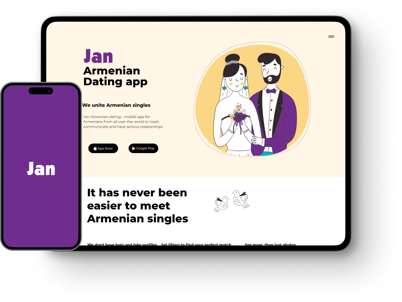 JAN Armenian dating APP